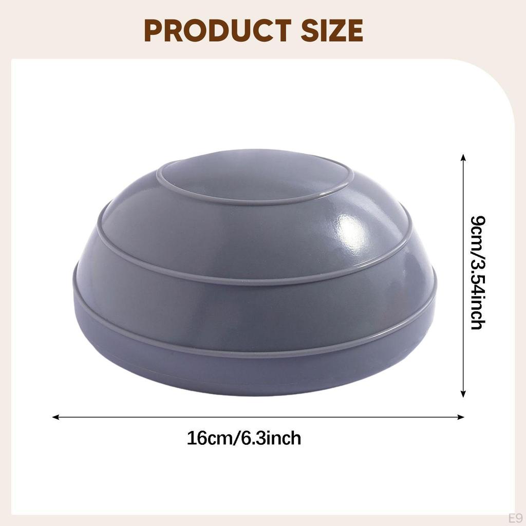 Полусфера балансировочная противоскользящая портативная, 6,3 дюйма в диаметре, универсальная, с насосом, оборудование для силовых тренировок