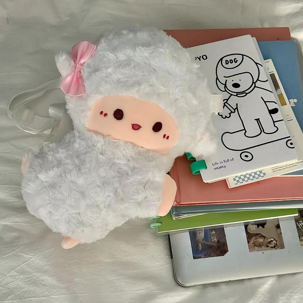 Doll Children Backpack Plush Toy Animal Shoulder Bag Soft Penguin Crossbody Bag  Outdoor