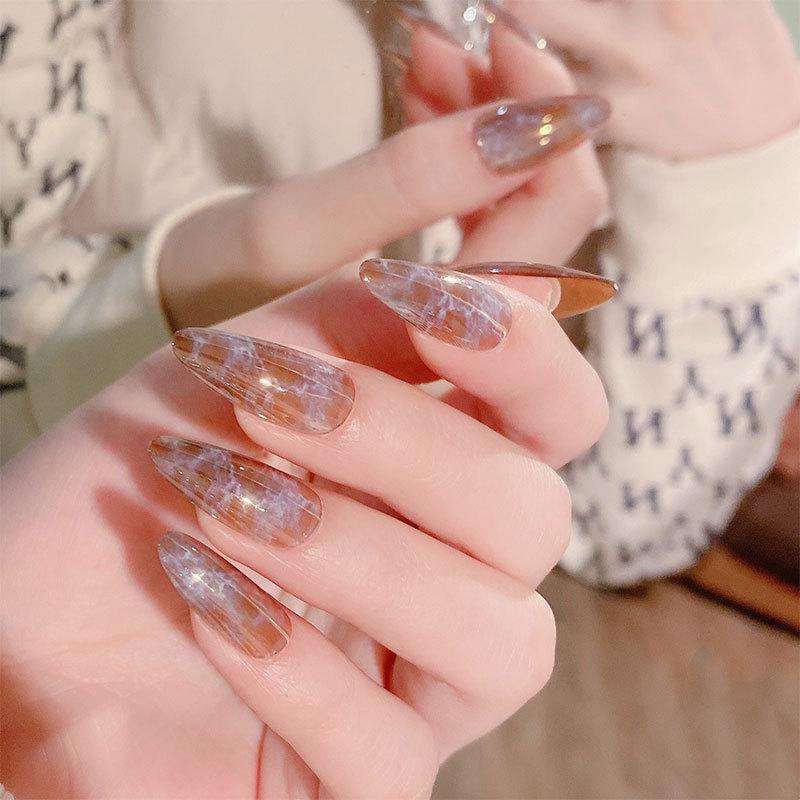 Fake Nail Patches Wearing Nails Finished Nail Patches Nail Patches Disassembly Nail Patches for Women To Take Off Nail Patches