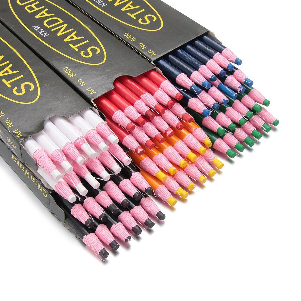 12PCS Fabric Sewing Accessories Patchwork Tailor Chalk Garment Pencil Marker Pen Dressmaker Supplies