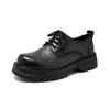 British Style Small Leather Shoes Men'S Autumn And Winter New Japanese Uniform Retro College Shoes 65225-R