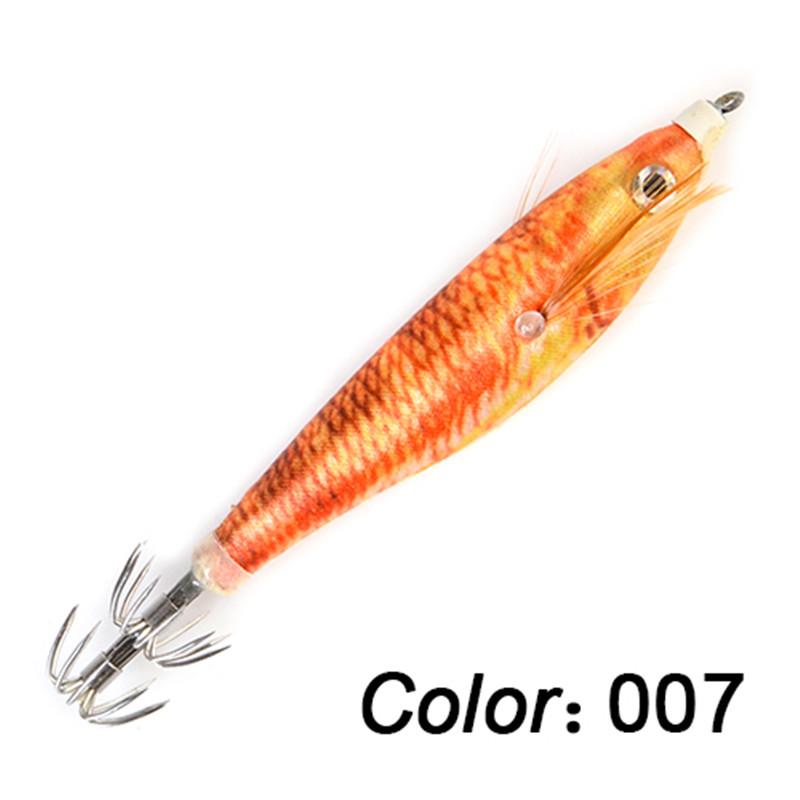 1 Piece of Artificial Luminous Shrimp Squid Jig Beating Fluorescent Fishing Bait Squid Bait Hard Pescal Fishing Accessories