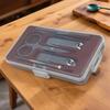 7-Piece Manicure Set: Nail Clippers, Scissors, Ear Pick & Tools in Portable Transparent Box