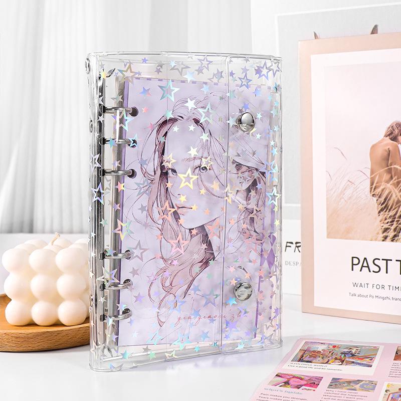 Корейский прозрачный ПВХ-биндер А6 обложка для блокнота