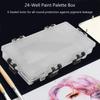 Half Pans Watercolor Painting Pallet Airtight Leakproof Paint Tray Box  Travel Palette