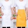 Unisex Waist Apron 3 Pockets Waiter Half Waist Apron New Short Half Waist Apron  Cafe Shop