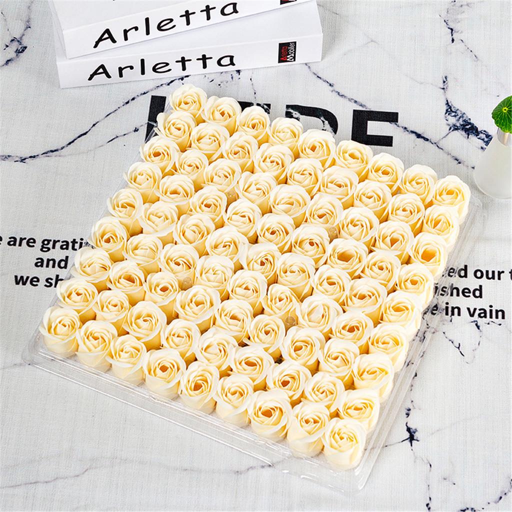 Мыло Rose Flower Head Трехслойное без основы Имитация Вечного цветка розы