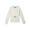 As LeBron M Nk Ls Crew Letter Print Round Neck Pullover Long Sleeve Hoody Men sweatshirt Beige BV3633-072