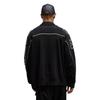 Y-3 Gfx Knit Cardigan Letter Logo Solid Color Unisex Cardigans Black IQ2138