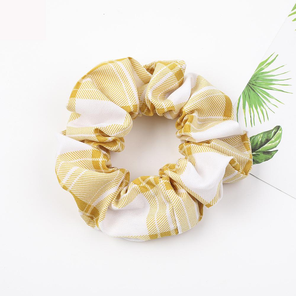 Stripe Womens Hair Accesorios Ladies Tie Striped Lady Scrunchies Ponytail Female Scrunchy Elastic Hair Ropes Headwear For Women
