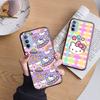 AH43 Hello Kitty черный чехол для Xiaomi Poco X6 M5 M6 F5 F6 F1 C65 C55 C50 C51 C40 Redmi Note 7 8 14C A3X 13C 12C 11 10A 9C Pro мягкий чехол