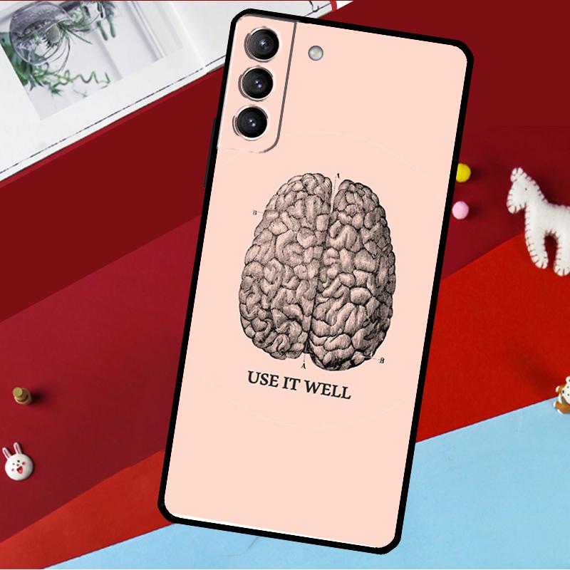 Медицинский Человеческие Органы Мозг Чехол Для Samsung Galaxy S26 S25 S24 S21 S22 S23 Ultra S10 Plus S20 FE S25 FE Чехол Для Телефона