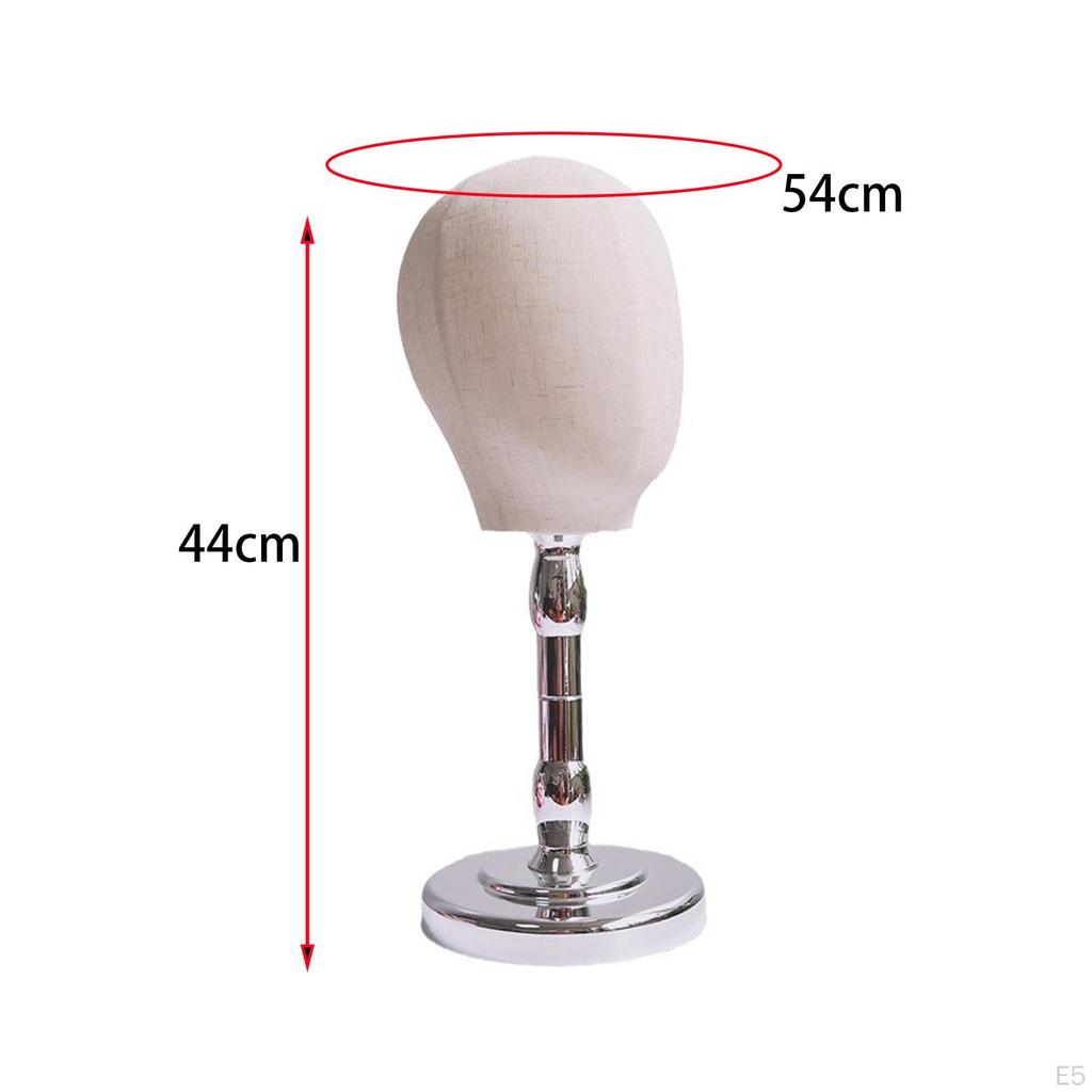 Подставка для головных уборов манекена, универсальный держатель для изготовления париков, дисплей для шляп для домашнего салона и путешествий