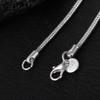 925 Sterling Silver 1-3mm Snake Chain Fashion Wedding Necklace
