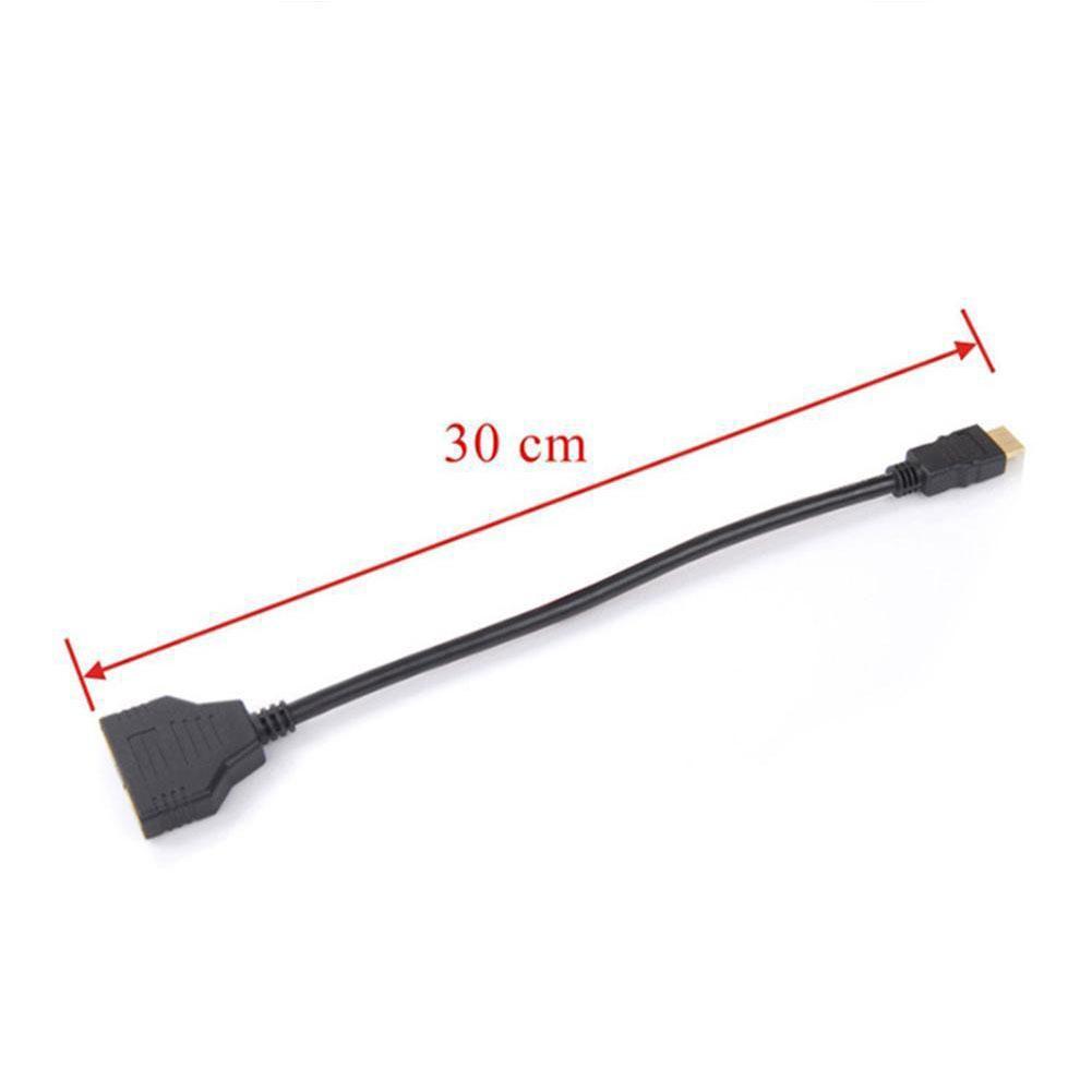 HD 4K HDMI Сплиттер Двухпортовый 1 вход 2 выхода Кабель Папа-Мама Адаптер HDTV Для Ноутбука ТВ-Бокса Монитора HDMI-Совместимый Сплиттер