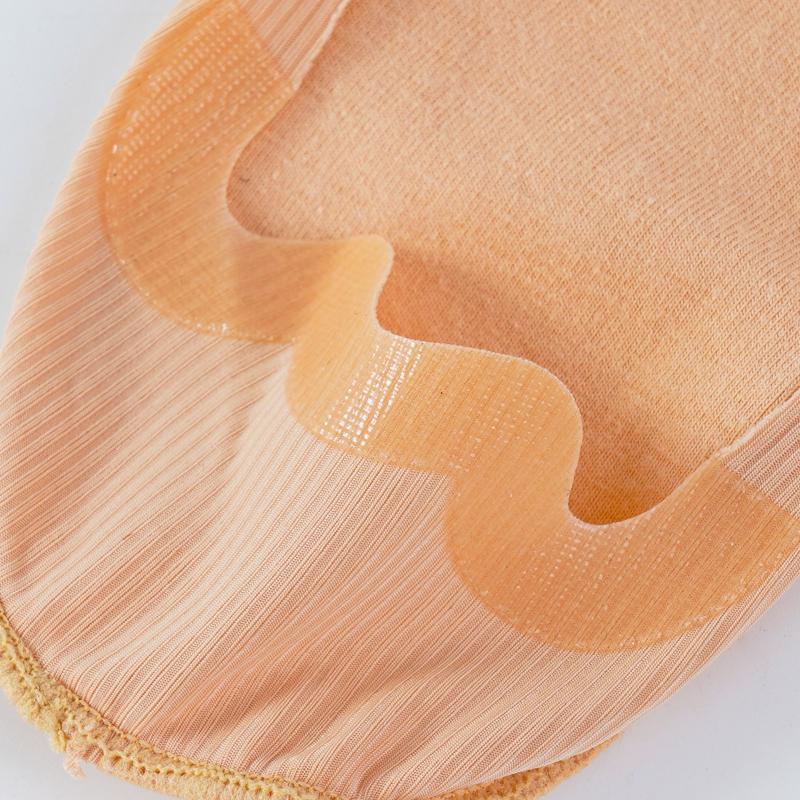 Летние женские тонкие носки-тапочки, силиконовые противоскользящие носки, однотонные бесшовные невидимые мягкие носки из ледяного шелка