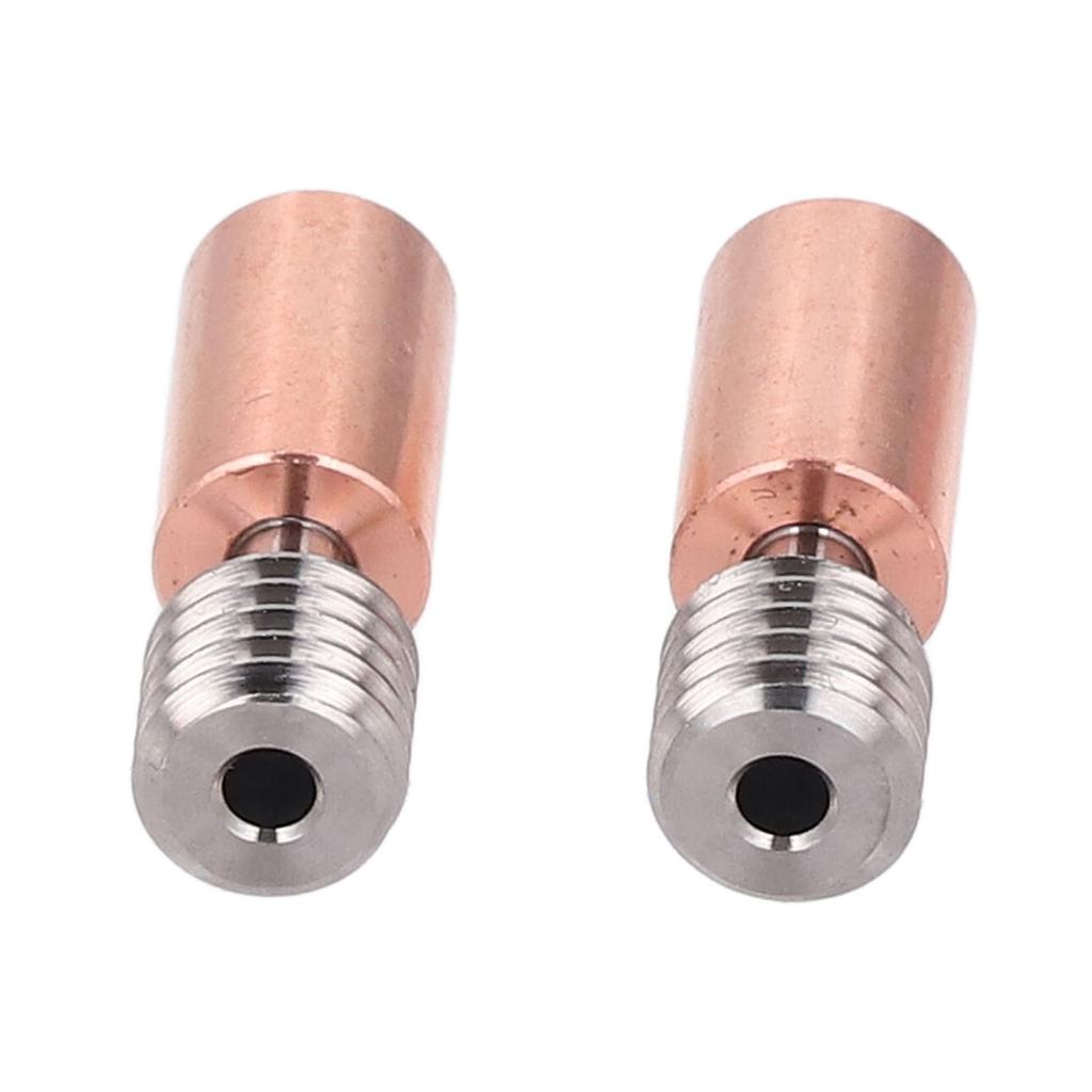 2Pcs Bi Metal Heat Break Ti Alloy Copper Bimetallic Heatbreak for K1 K1 Maximum Ender3 V3 KE 3 S1