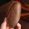 Suitable for Motorcycle Vespa Key Cover GTS300 Special Remote Control Protective Cover Leather High-end Retro