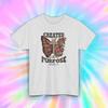 Created With A Purpose | Christian Butterfly | Floral Graphic Tee | S-5XL