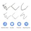 600PCS Hot Stapler Staples for Plastic Welder, Car Bumper Repair Welding Wire, Plastic Welding Tools, 0.6/0.8mm Hot Welding Nail