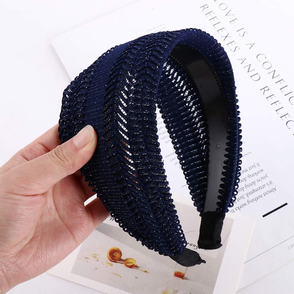For Girls Hollow Wash Face Non Slip Korean Head Wrap Lace Hairbands Headband Women Hair Hoop