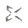 Car Upgrade Chrome Silver Tail Light Frame FOR TOYOTA RAV4 -2024 Tail Light Cover Cars Accessories Stickers