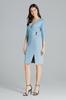 Dress L086 Blue