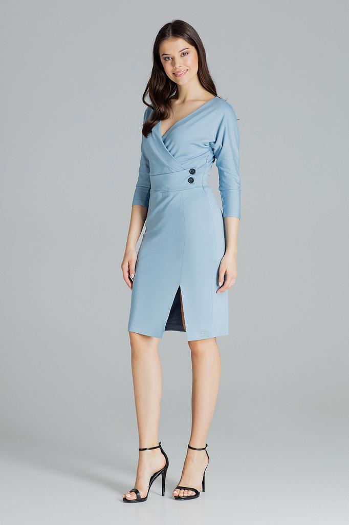 Dress L086 Blue