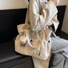 Large Capacity Tote Bag Women's Shoulder Bag Student's Class Lightweight Commuter Bag