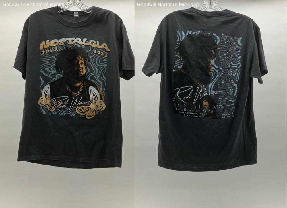 2 Sides ROD WAVE Black Cotton Tshirt Full size S5XL Unisex SN168 Unisex T-Shirt