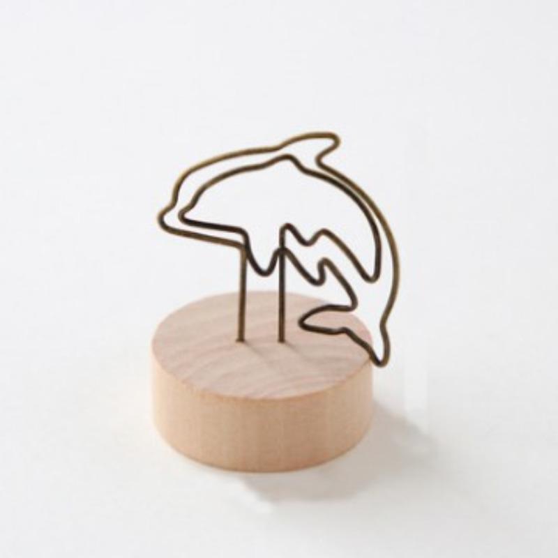 Retro Wood Message Note Holder