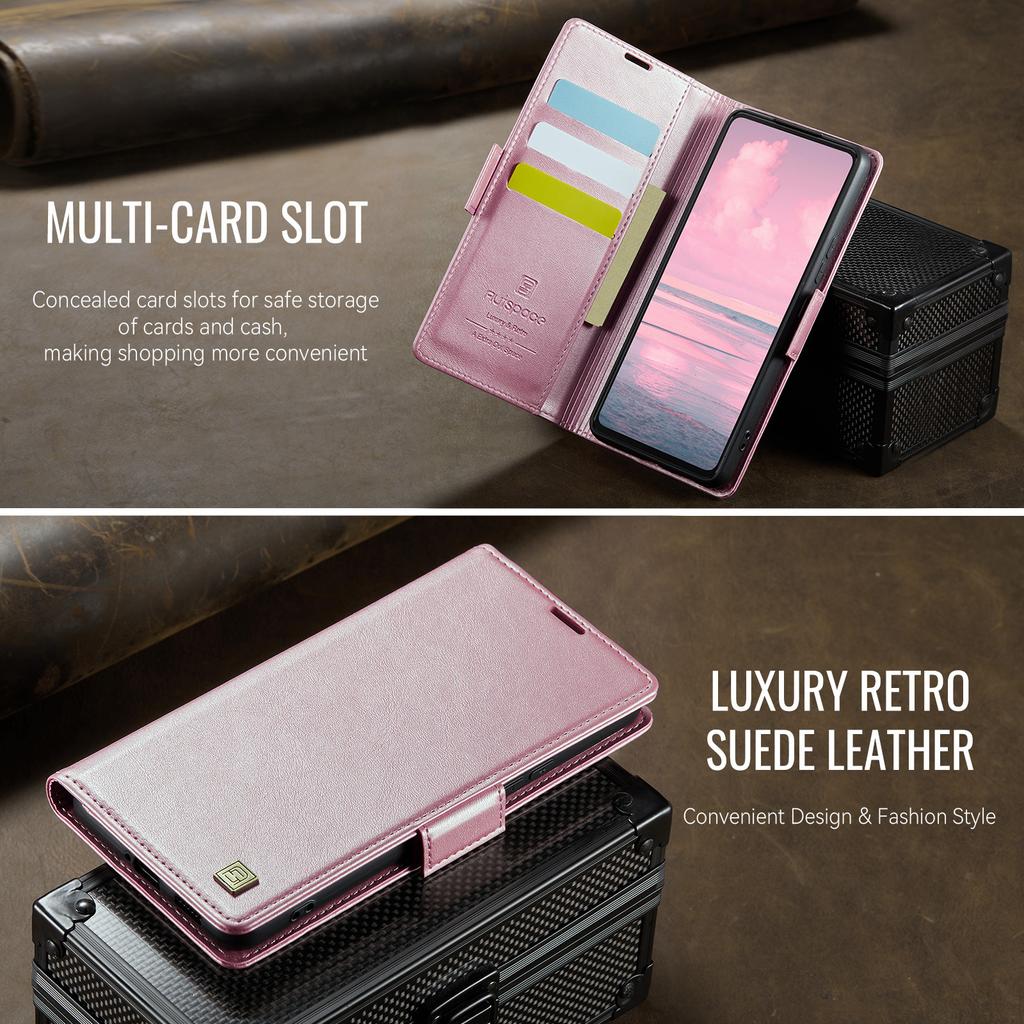 For Samsung Galaxy A53 5G  Wallet Case with Card Slots & Kickstand, 360° Protection Leather Case