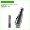 Adin-Compatible Titanium Repair Base for Dental Implant Accessories
