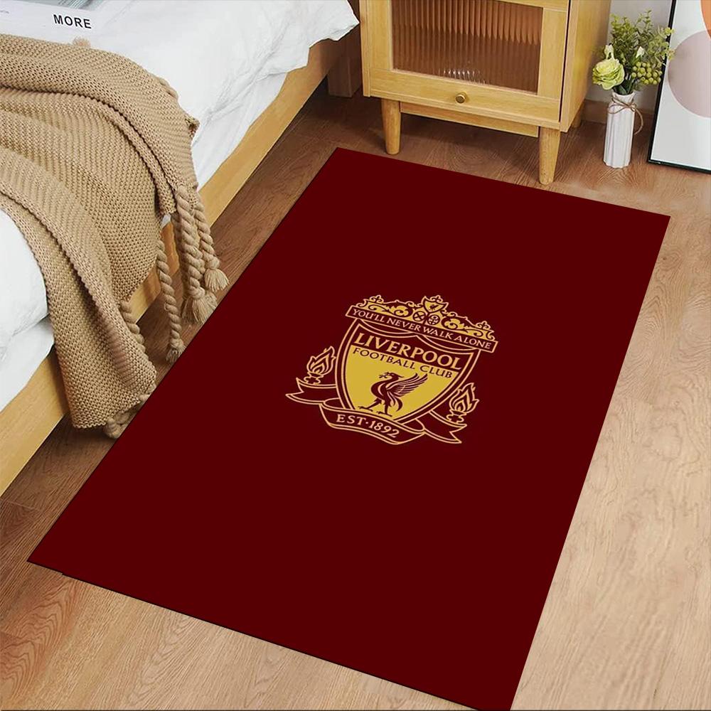 Liverpool Floor Mat Perfect for Playrooms Study room Outdoor Dormitory Antislip Carpet Decorate Offices Perfect Gift for Valentine's Wedding Birthday