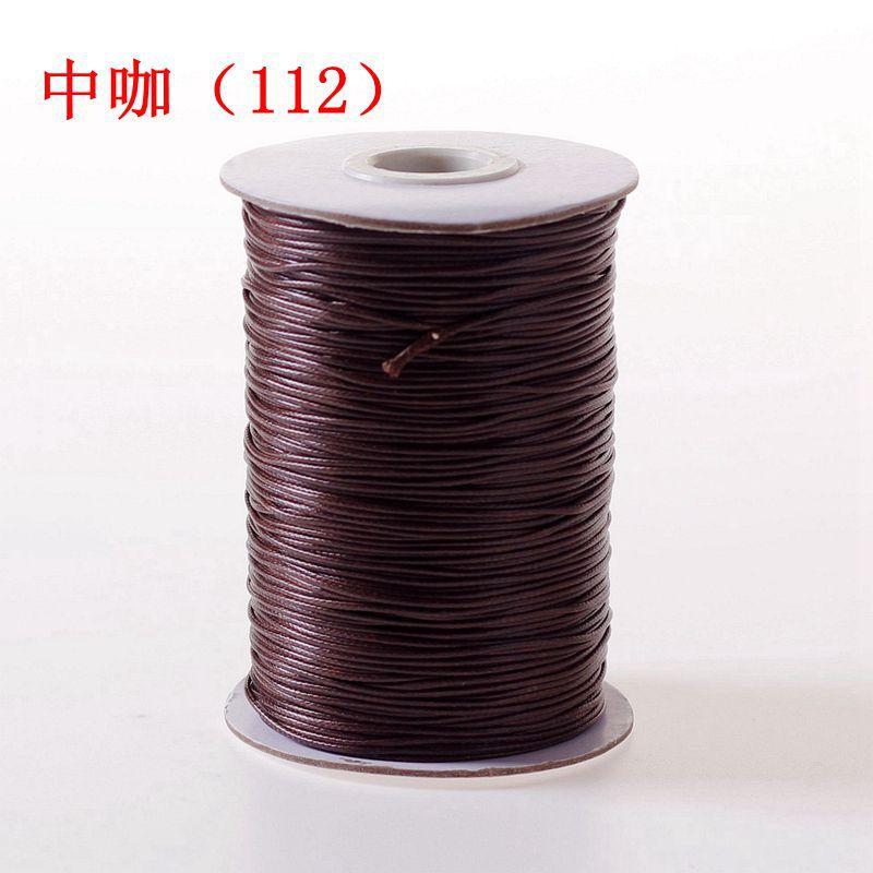 Материал для ожерелья и браслета, ювелирные аксессуары, разноцветная вощеная веревка, 200 ярдов в рулоне вощеной нити, плетеная проволочная веревка своими руками