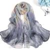 Sun-Resistant Beach Shawl Breathable Sunscreen Hijab Summer Long Wraps  for Women