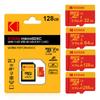 Kodak Micro SD Card Red Memory Card 64GB128GB 256GB MicroSDXC TF Flash Cards for Phone