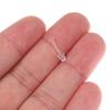 Diy Ear Jewelry Transparent Ear Plug Earring Needle Invisible Plastic Ear Stick Flat Blank Ear Stud Plug