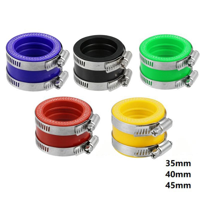 For Pwk 28 30 Koso Motorcycle Carburetor Rubber Inner Diameter 35Mm 40Mm 45Mm Adapter Inlet Pipe Pwk Carburetor Sleeve Accessory