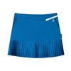 Athletics Color Block Comfortable Fashion Golf Pleated Casual Skirt Women Skirts Princess-Blue A11W135326F-BU