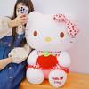 New Hello Kitty Strawberry Kt Cat Plush Doll Child Companion Toy For Girls