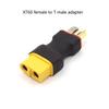 Universal T Plug To XT60 Adapter For Remote Li Batteries High Current Connector Durability Rubber Metal Construction