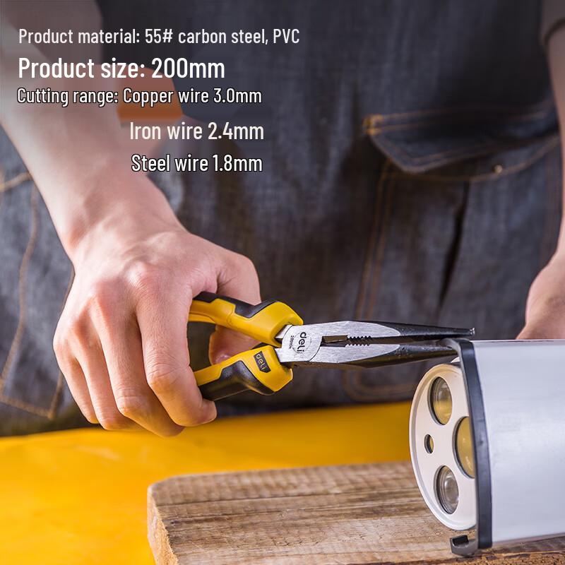 Deli German-Style Needle-Nose Pliers