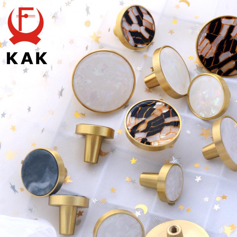 KAK Латунные крючки Ракушка Нордический Пасторальный Золотые ручки для шкафа Ванная Кухня Прихожая Вешалки для одежды Крючки Мебельные ручки