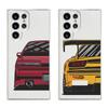 Япония JDM Спортивные Автомобили Комикс Чехол для Телефона Для Samsung Galaxy S26 S25 S24 S23 S22 Ultra S20 S21 FE 5G Plus Мягкий Прозрачный Чехол