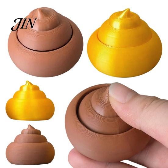 Забавная игрушка-антистресс в виде какашки, 3D-печать, Игрушка для снятия стресса, Сжимаемая и 'поп-' фиджет-какашка, Креативная реалистичная мягкая игрушка для офиса, дома, Розыгрыш для взрослых, друзей