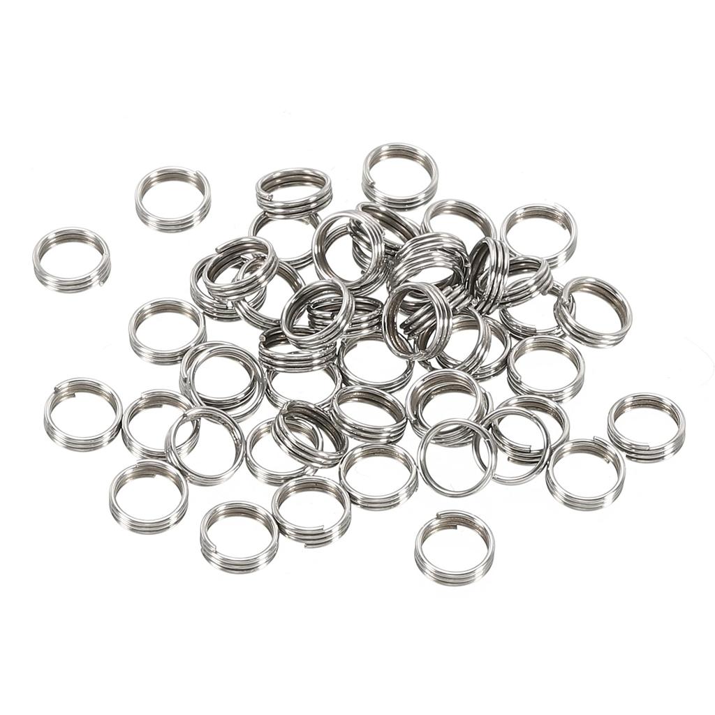 PATIKIL Dart Shaft Ring 50 Pieces Stainless Steel Dart for Strengthening Grip O-Ring