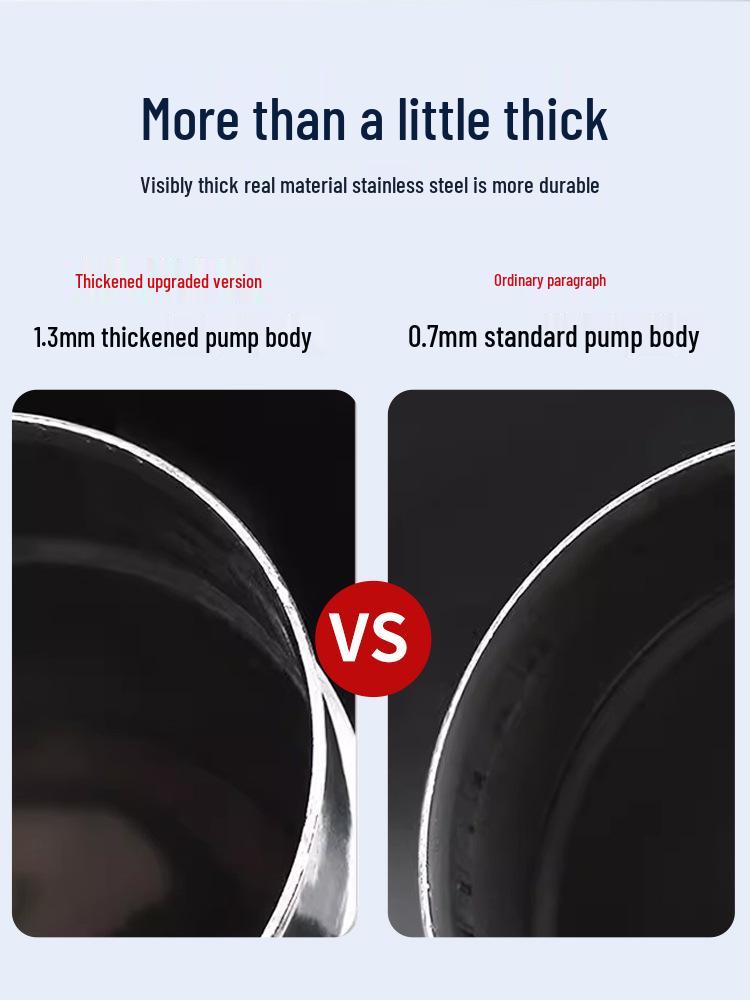 Старомодный ручной насос для колодца из нержавеющей стали