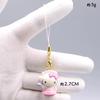 Hello Kitty 3 см Брелок Sanrio Аниме Кошка Фигурка Горничная Кукла Каваи Торт Подвеска для Телефона Рождественская Игрушка Подарки Для Девочек Детей