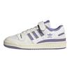 adidas Forum 84 Low Off White Purple Женские кроссовки Кремовая обувь-Белый HQ4375